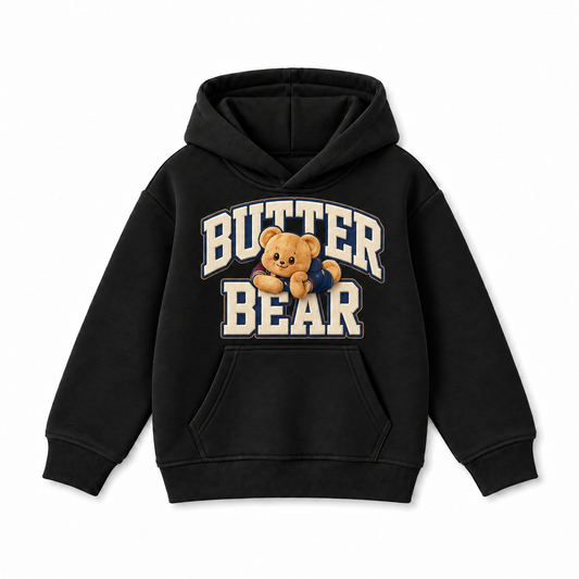 Butter Bear kids hoodie