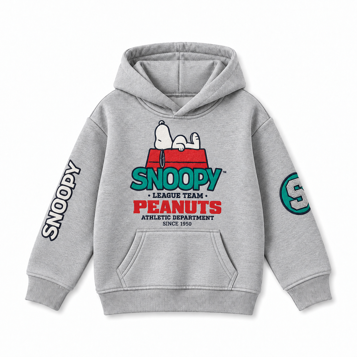 Snoopy collegiate kids' hoodie