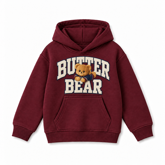 Butter Bear kids hoodie