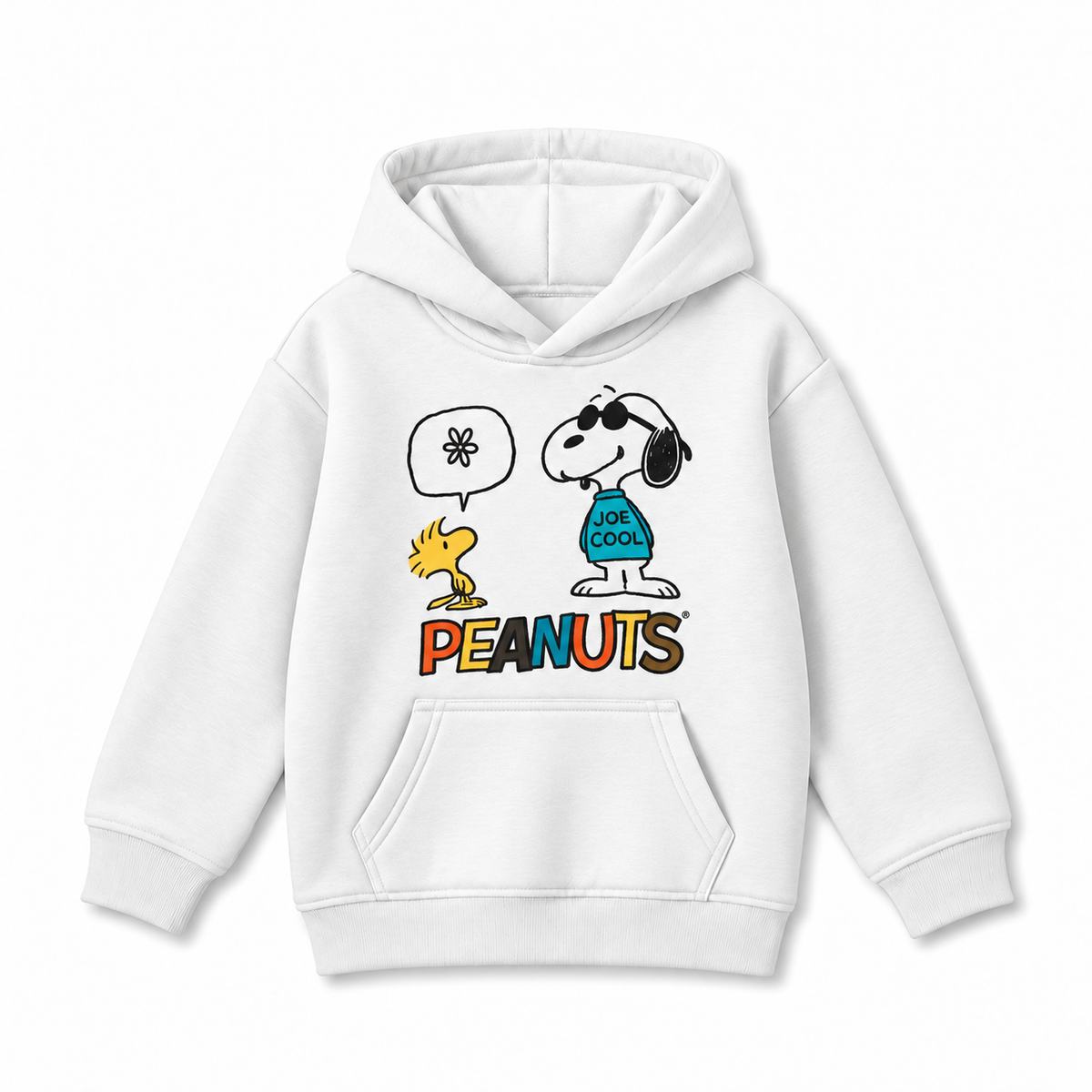 kids’ hoodie with playful Peanuts