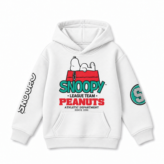 Snoopy collegiate kids' hoodie